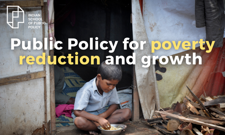 Public Policy for Poverty Reduction & Economic Growth