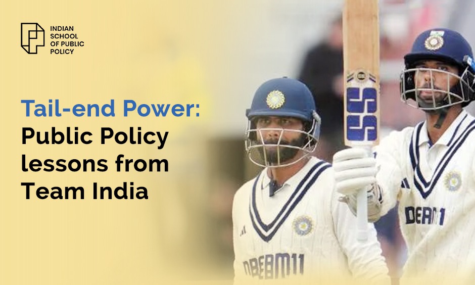 Tail-end Power: Public Policy lessons from Team India