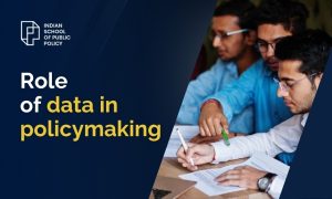 Role of data in policymaking
