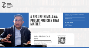 A Secure Himalaya: Public Policies that Matter!
