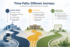 Three Paths, Three different journeys