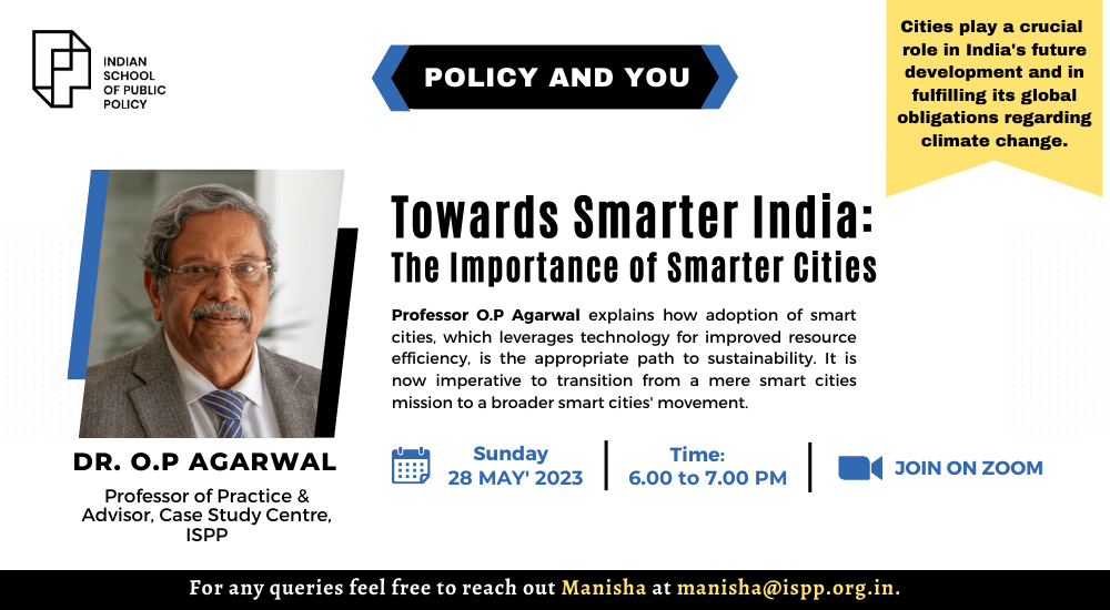 Towards Smarter India The Importance Of Smarter Cities