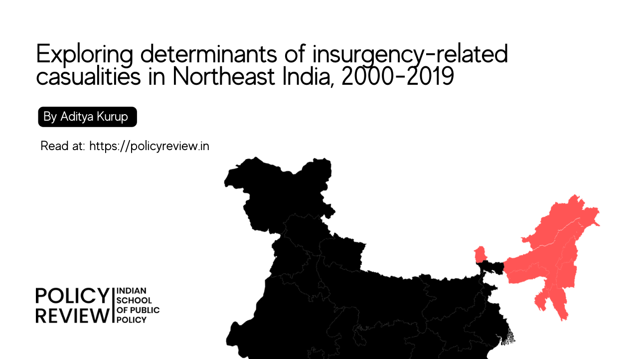 Exploring Determinants Of Insurgency Related Casualties In Northeast India