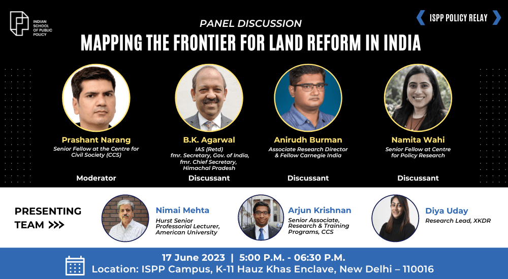 Mapping The Frontier For Land Reform In India