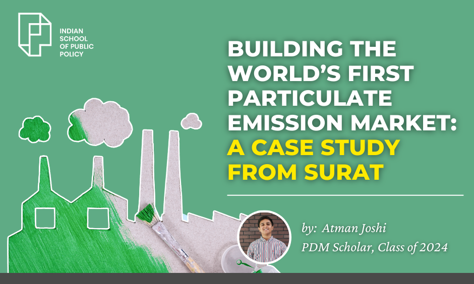 Building The World’s First Particulate Emission Market A Case Study From Surat