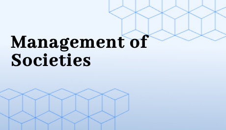 Management Of Societies